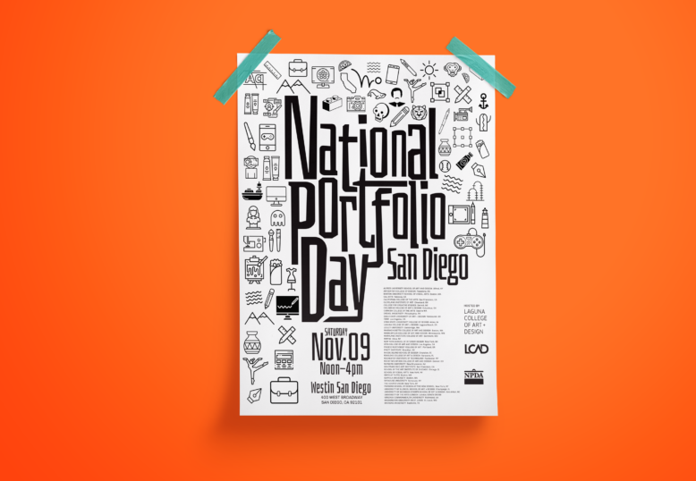 National Portfolio Day Poster